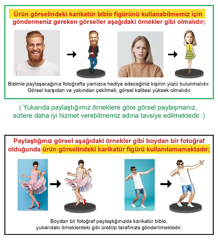 Modern Karikatür Tasarım Ahşap Tablo