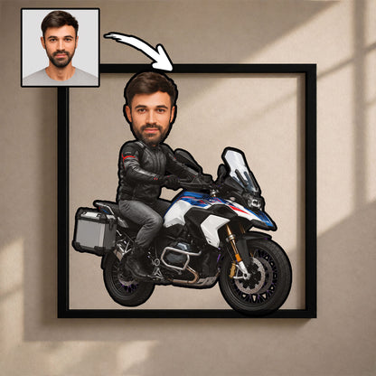 Modern Karikatür Tasarım Ahşap Tablo
