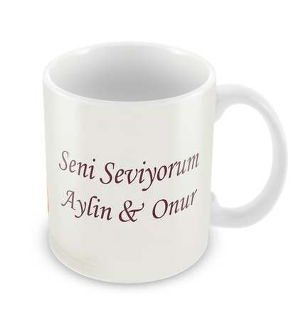 Kişiye Özel Kendin Tasarla Kupa Bardak