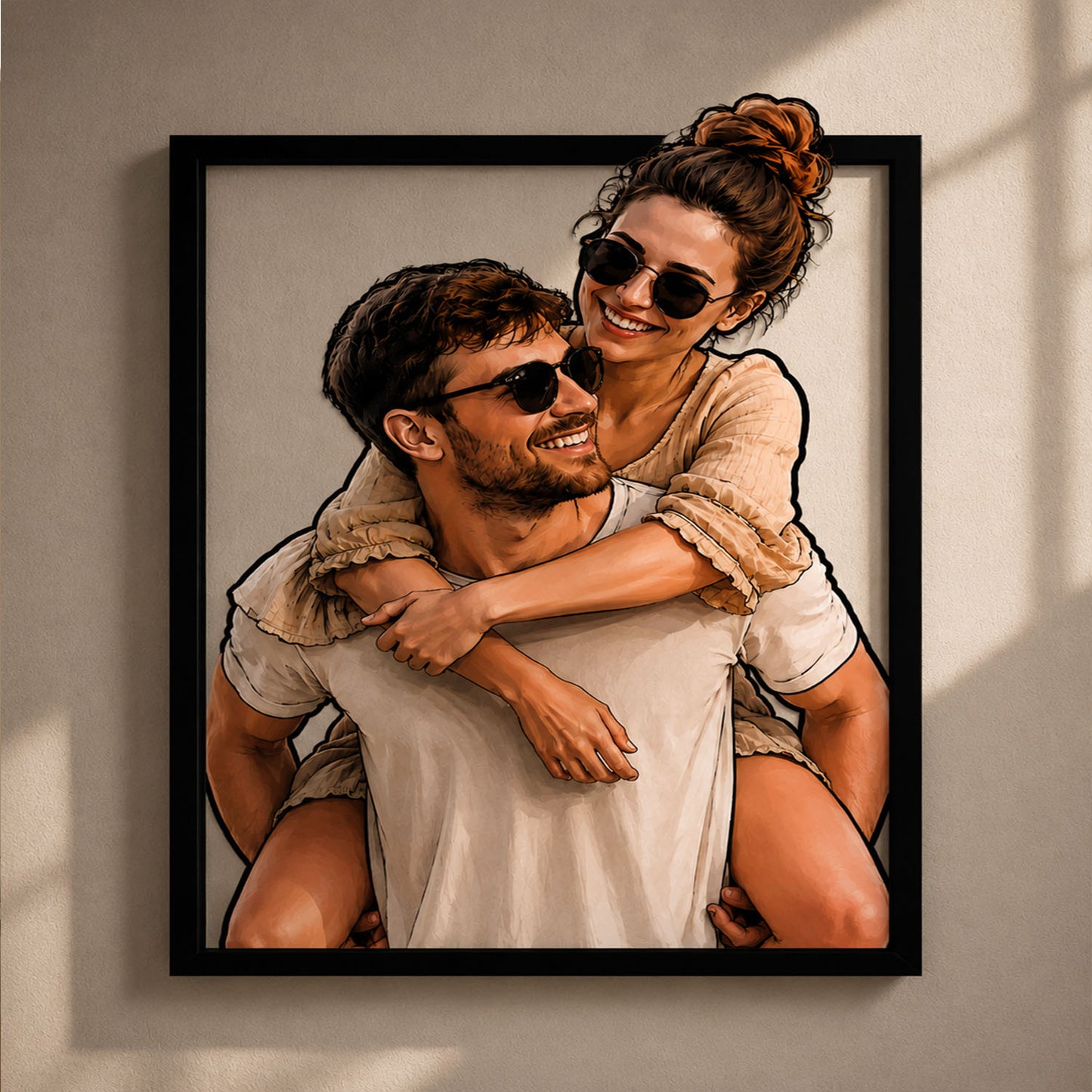 Modern Tasarım Ahşap Tablo